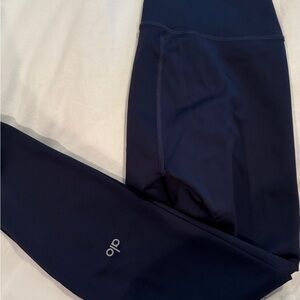 ALO Yoga Navy Blue Leggings